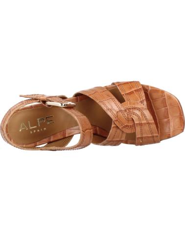 Sandalen für Damen ALPE 4409 68 MARRON
