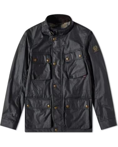 BELSTAFF CHAQUETA ENCERADA BELSTAFF FIELDMASTER BLACK