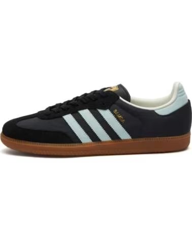 ADIDAS SAMBA OG ID0493 CARBON ALMOST BLUE CHALK WHITE NAVY
