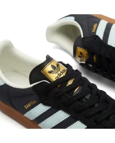 ADIDAS SAMBA OG ID0493 CARBON ALMOST BLUE CHALK WHITE NAVY