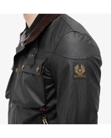 VESTES CIRÉES BELSTAFF RACEMASTER BLACK
