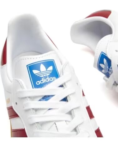 ADIDAS SAMBA OG IF3813 CLOUD WHITE COLLEGIATE BURGUNDY