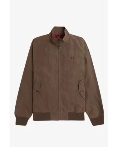CASACO HARRINGTON ENCERADO MADE IN ENGLAND FRED PERRY BROWN