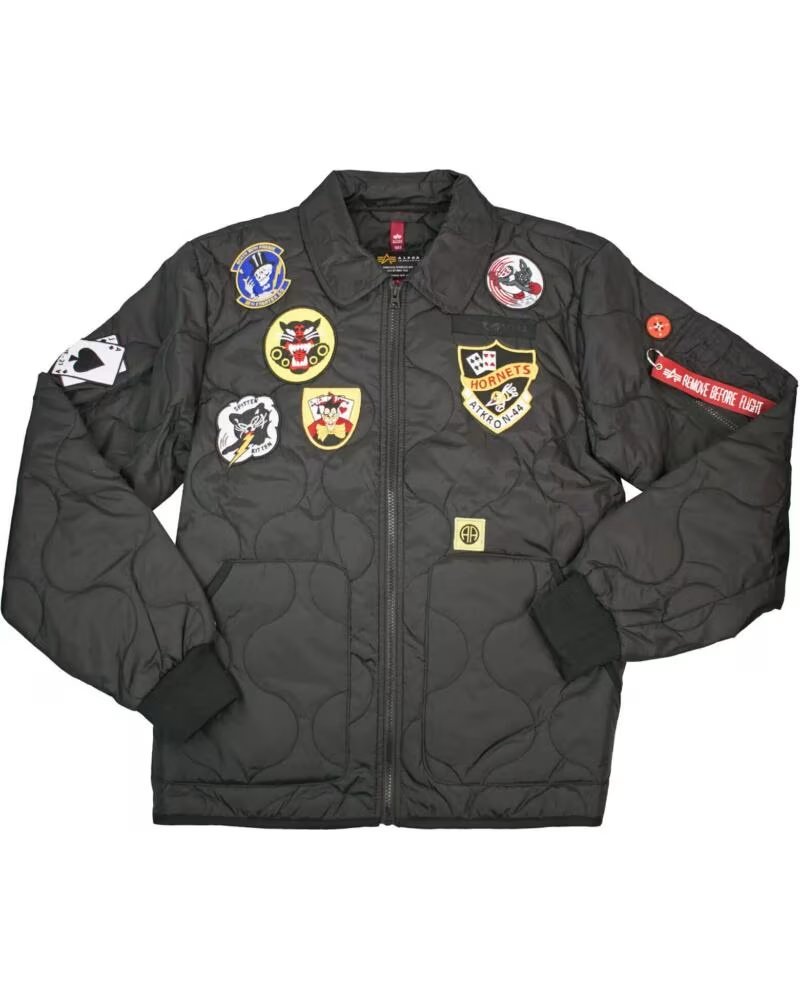 VESTE ALPHA INDUSTRIES ALS CUSTOM BLACK