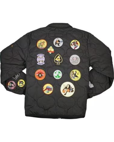 VESTE ALPHA INDUSTRIES ALS CUSTOM BLACK