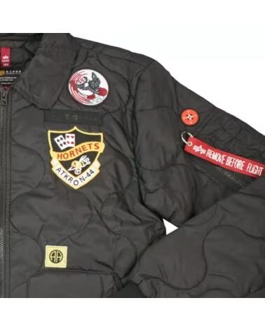 VESTE ALPHA INDUSTRIES ALS CUSTOM BLACK