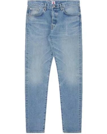 EDWIN JEANS SLIM TAPERED L32 AZUL USADO CLARO BLUE