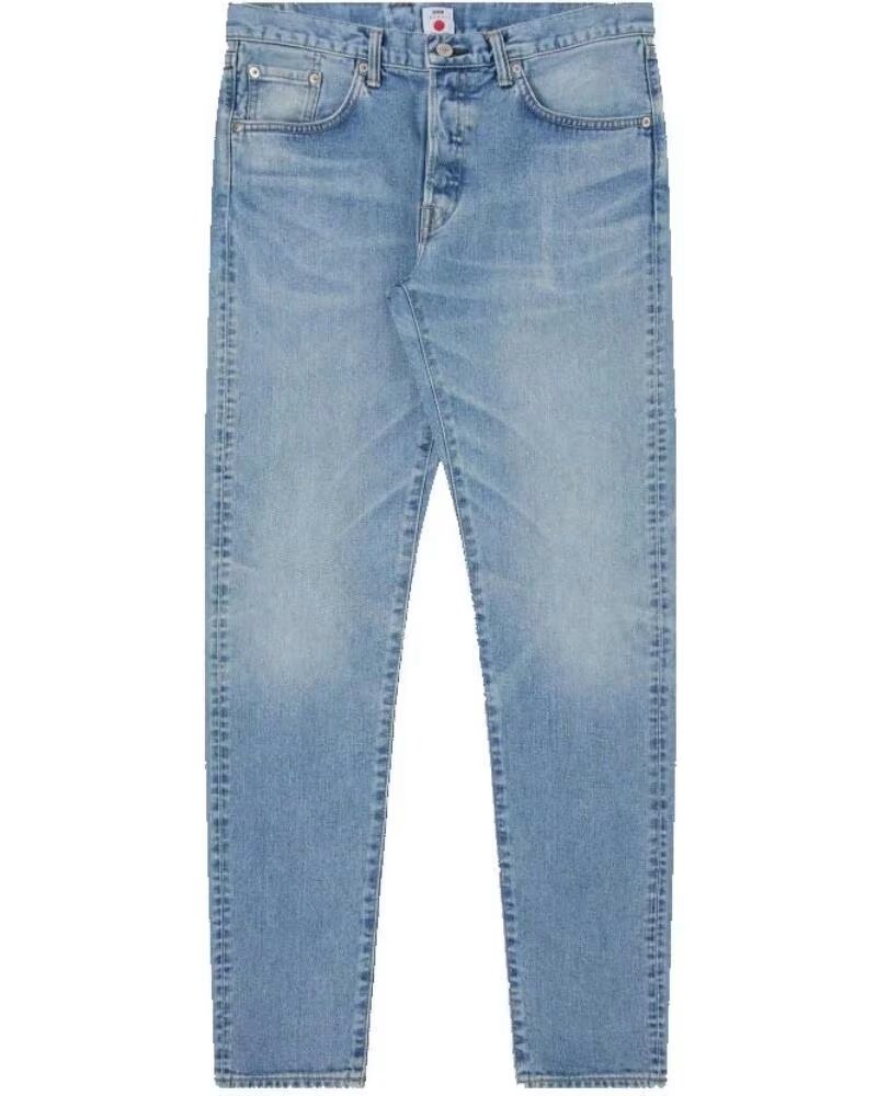EDWIN JEANS SLIM TAPERED L32 AZUL USADO CLARO BLUE