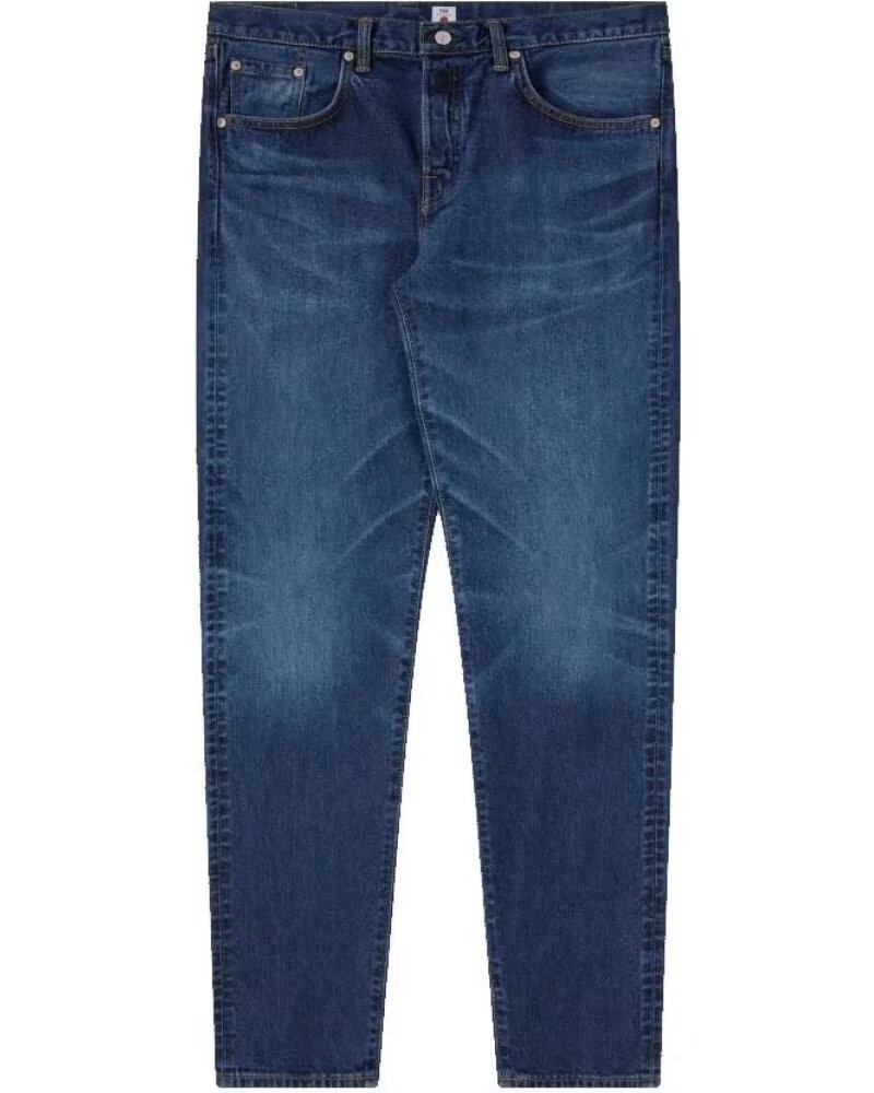 EDWIN REGULAR TAPERED JEANS L32 MID DARK USED BLUE