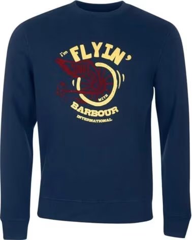 SUDADERA BARBOUR INTERNATIONAL LEGACY DUKE NAVY