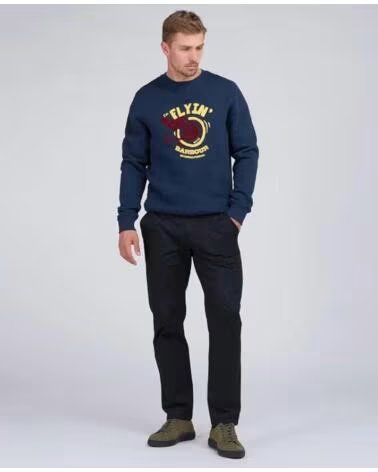 SUDADERA BARBOUR INTERNATIONAL LEGACY DUKE NAVY