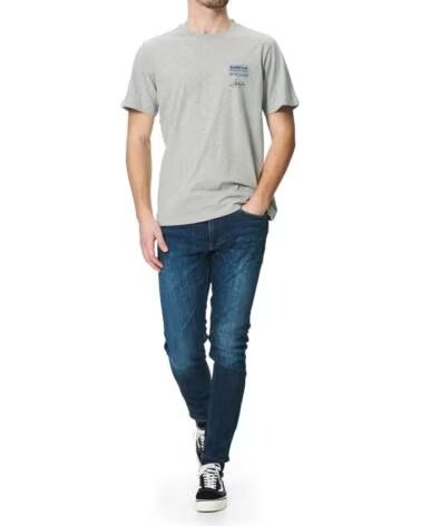 BARBOUR INTERNATIONAL SMQ SIGNATURE T-SHIRT GREY