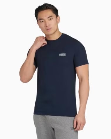 T-SHIRT BARBOUR INTERNATIONAL ESSENTIAL SMALL LOGO NAVY