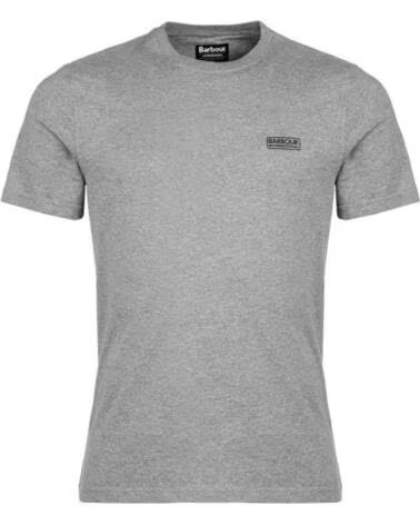 BARBOUR INTERNATIONAL ESSENTIAL SMALL LOGO T-SHIRT GRIS GREY