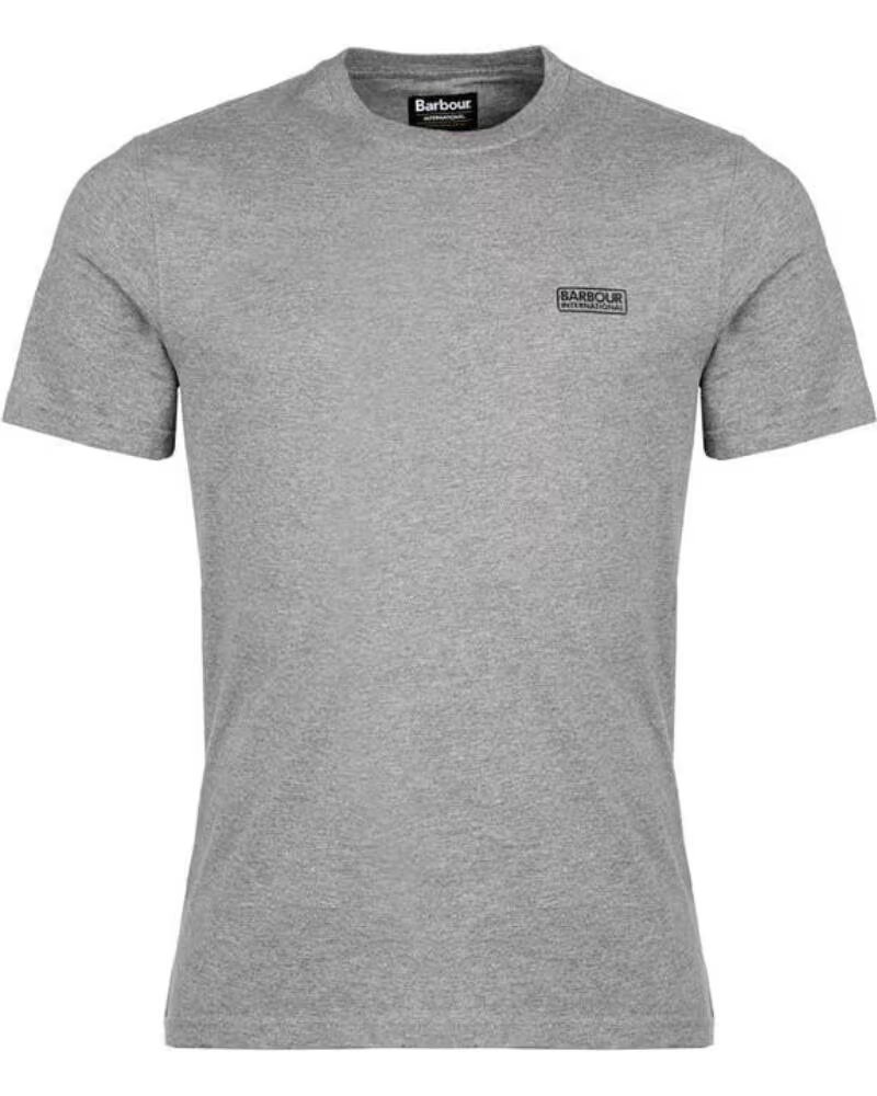 BARBOUR INTERNATIONAL ESSENTIAL SMALL LOGO T-SHIRT GRIS GREY