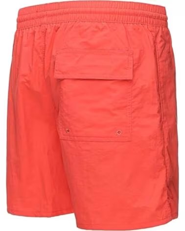 LYLE & SCOTT COSTUME DA BAGNO TINTA UNITA CINNBAR RED