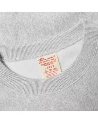 CHAMPION SUDADERA REVERSE WEAVE CREWNECK 210975 GRIS GREY