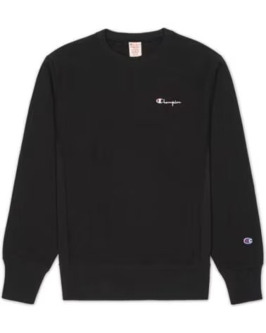 CHAMPION SUDADERA REVERSE WEAVE CREWNECK 214032 BLACK