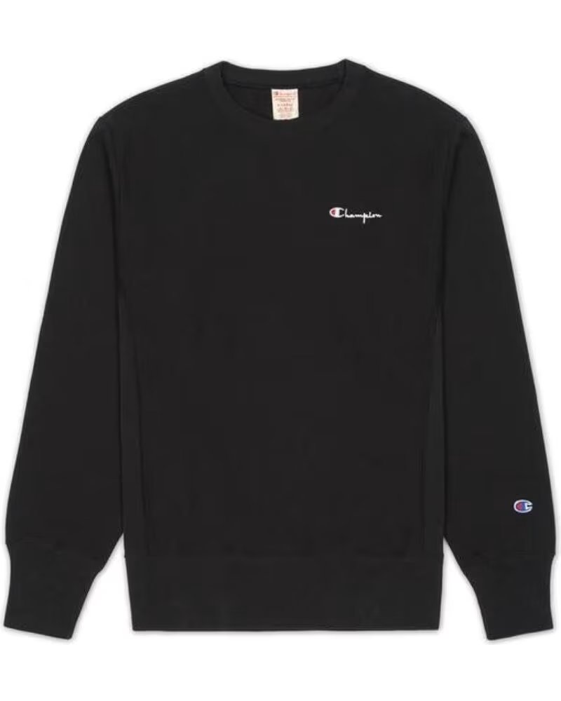 CHAMPION SUDADERA REVERSE WEAVE CREWNECK 214032 BLACK