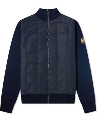 BELSTAFF CÁRDIGAN CON CREMALLERA NEW KELBY NAVY