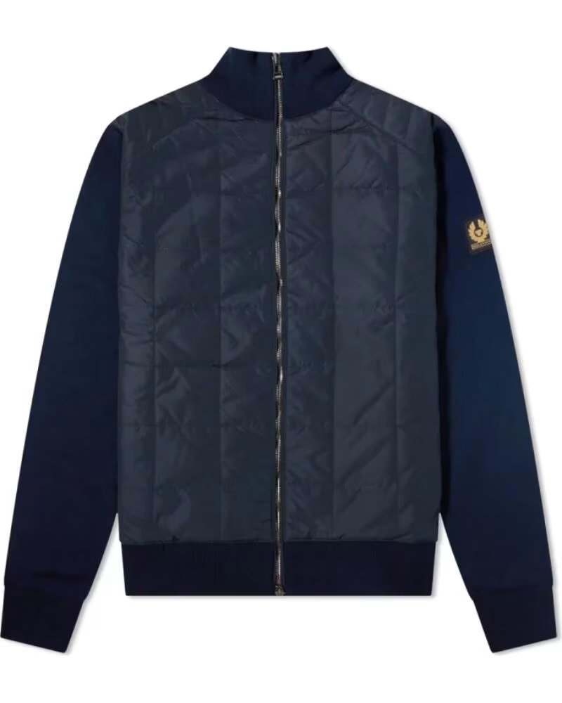 BELSTAFF CÁRDIGAN CON CREMALLERA NEW KELBY NAVY