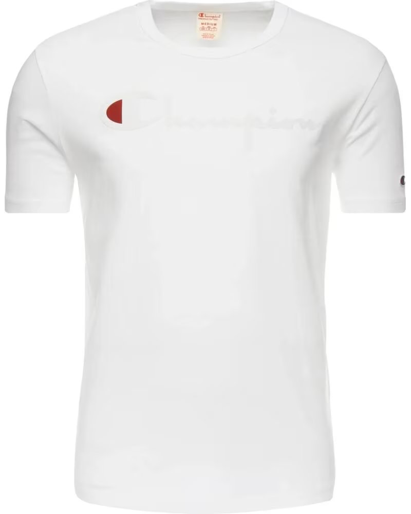 CHAMPION T-SHIRT REVERSE WEAVE UV COLOR CHANGE WHITE