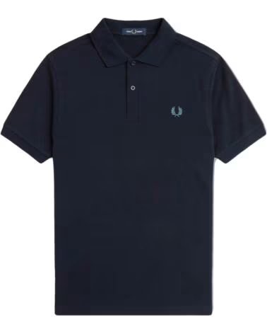 FRED PERRY SLIM FIT PLAIN POLO NAVY BLUE