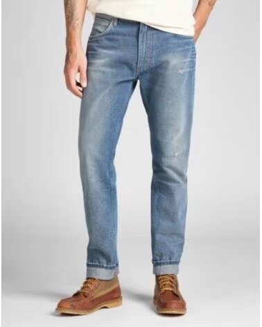 VAQUEROS 101 RIDER SLIM STRAIGHT 13OZ JAPAN SELVAGE SPEEDWAY NAVY
