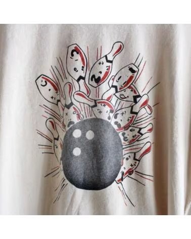 LEVIS T-SHIRT GRAPHIQUE VINTAGE 1940S BEIGE
