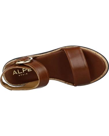 Sandalen für Damen ALPE 4595 19 MARRON