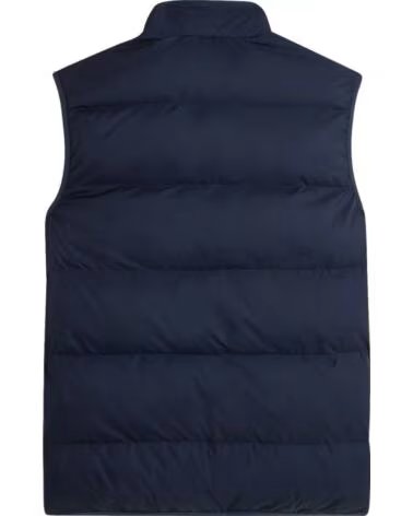 FRED PERRY GILET MATELASSÉ INSULATED BLEU MARINE NAVY