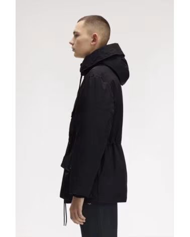 VÊTEMENTS D´EXTÉRIEUR MATELASSÉS FRED PERRY AVEC POCHES PLAQUÉES EN NOIR BLACK