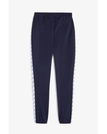 FRED PERRY PANTALÓN DE CHÁNDAL TAPED TRACK PANT CARBON BLUE NAVY