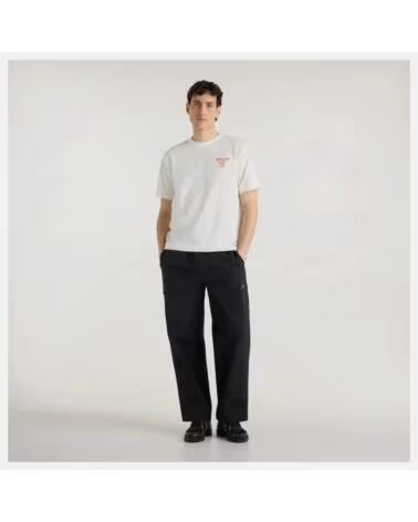 NEW BALANCE T-SHIRT GRAB A BITE LONDON MT62B9LI WHITE