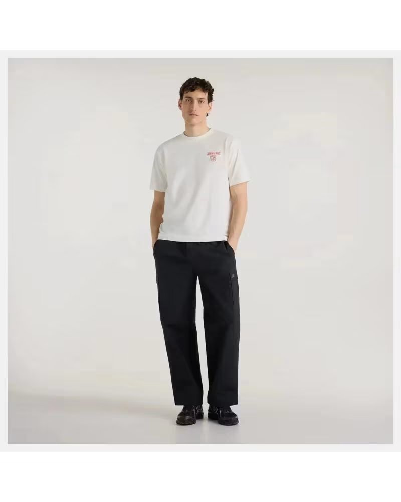 NEW BALANCE T-SHIRT GRAB A BITE LONDON MT62B9LI SST WHITE