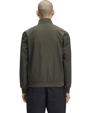 CASACOS E BLUSÕES FRED PERRY BRENTHAM JACKET FIELD GREEN NAVY