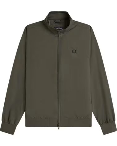 CASACOS E BLUSÕES FRED PERRY BRENTHAM JACKET FIELD GREEN NAVY