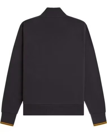 SWEATSHIRT COM FECHO FRED PERRY J3340 DARK GREEN