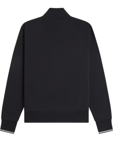 SWEATSHIRT COM FECHO FRED PERRY J3340 DARK GREEN