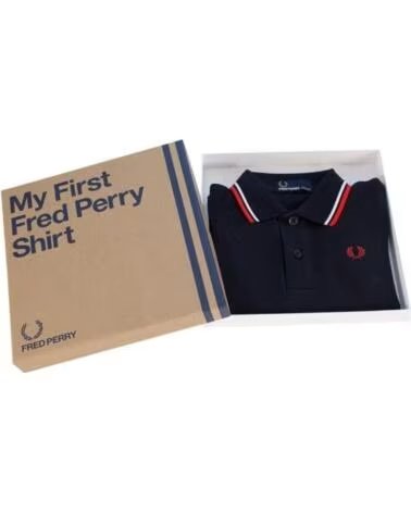 FRED PERRY MY FIRST SHIRT POLO BEBÉ 0-12 MESES NAVY