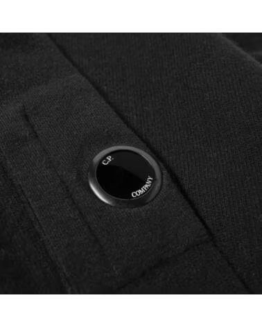 CP COMPANY CAMISOLA GOLA CARECA EM LÃ DE CORDEIRO BLACK