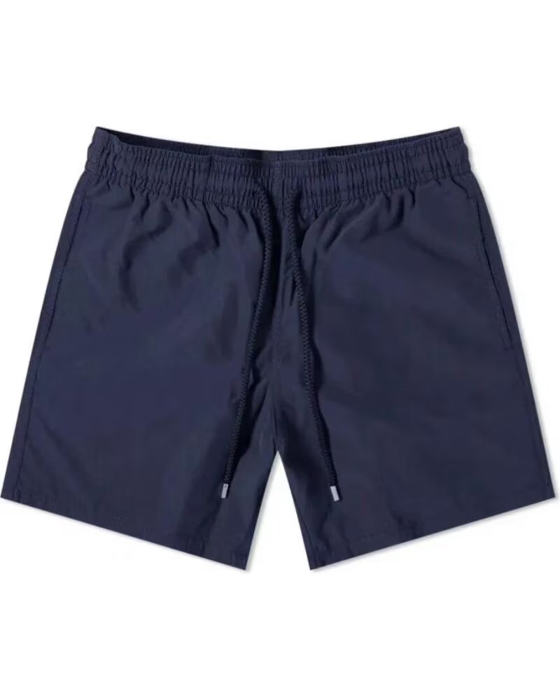 VILEBREQUIN MOOREA SHORT DE BAIN UNI BLEU MARINE NAVY