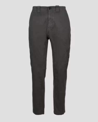 CP COMPANY PANTALONES CARGO STRETCH SATEEN ERGONOMIC 138A RAVEN GREY
