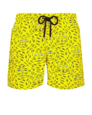 VILEBREQUIN SHORT DE BAIN MOOREA BENGALE TIGERS MULTICOLORE MULTICOLOR