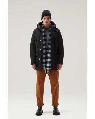 WOOLRICH PARKA ARCTIQUE EN RAMAR AVEC CAPUCHE PROTECTRICE BLACK