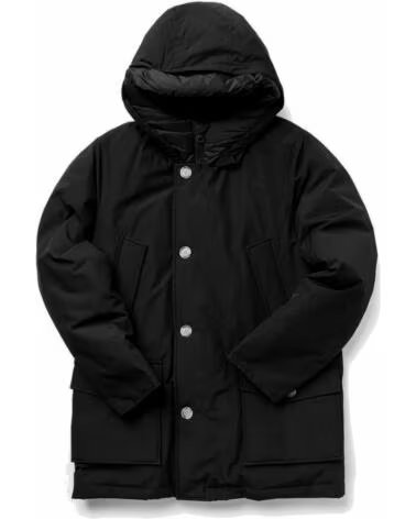WOOLRICH PARKA ARCTIQUE EN RAMAR AVEC CAPUCHE PROTECTRICE BLACK