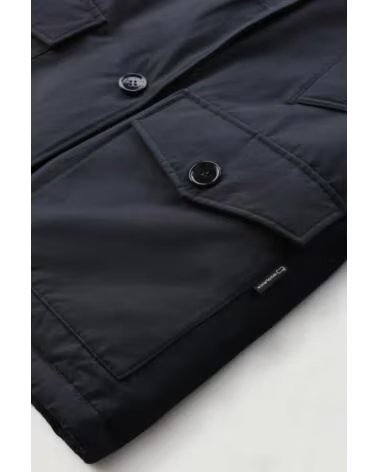 PARKA ARTICO DA DONNA IN RAMAR CON PELLICCIA RIMOVIBILE BLU SCURO WOOLRICH NAVY