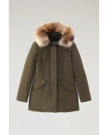 PARKA DE LUXE ARCTIC AVEC FOURRURE AMOVIBLE POUR FEMME DARK GREEN