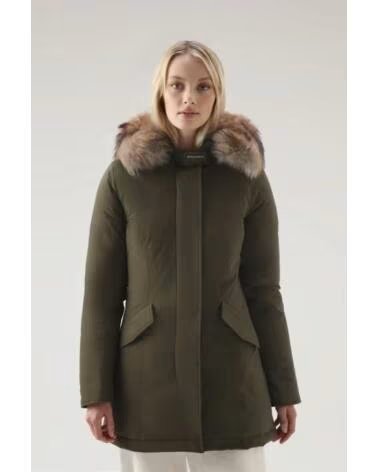 PARKA DE LUXE ARCTIC AVEC FOURRURE AMOVIBLE POUR FEMME DARK GREEN