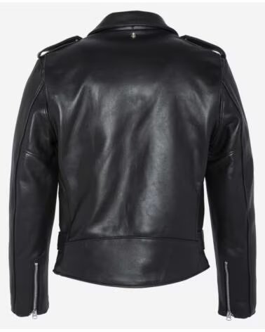 SCHOTT NYC VESTE EN CUIR ICONIC PERFECTO MADE IN USA NOIR BLACK